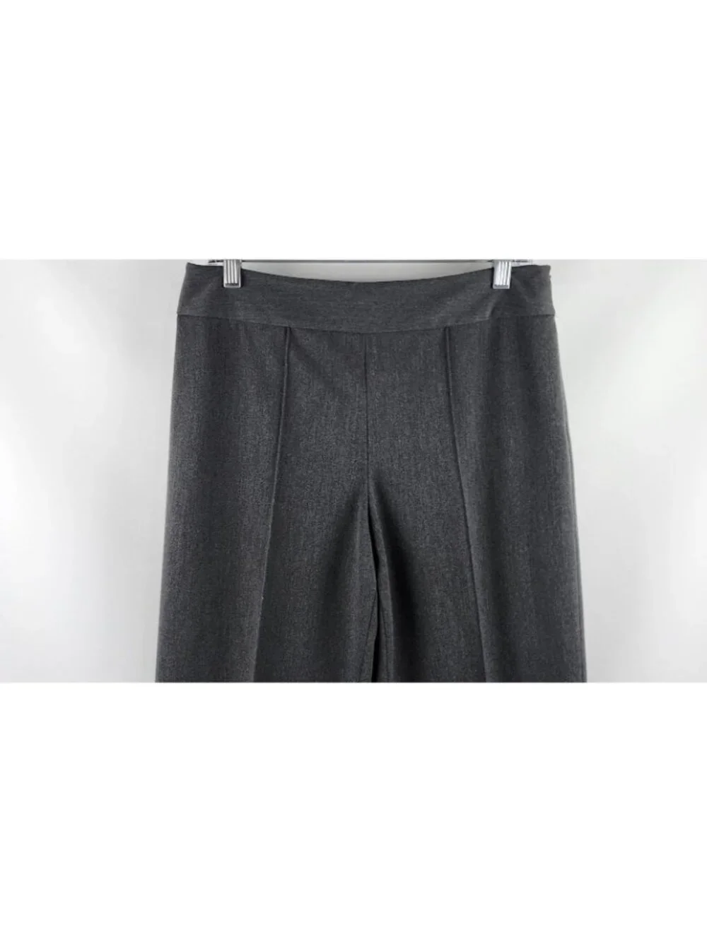 Talbots Pants Womens 10 Gray Stretch Dress Pants Side Zip (30x31)